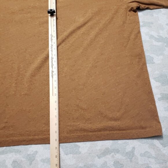 Carhartt Shirt Mens 3XL Brown Pockets Relaxed Fit Short Sleeve Workwear - Picture 11 of 12